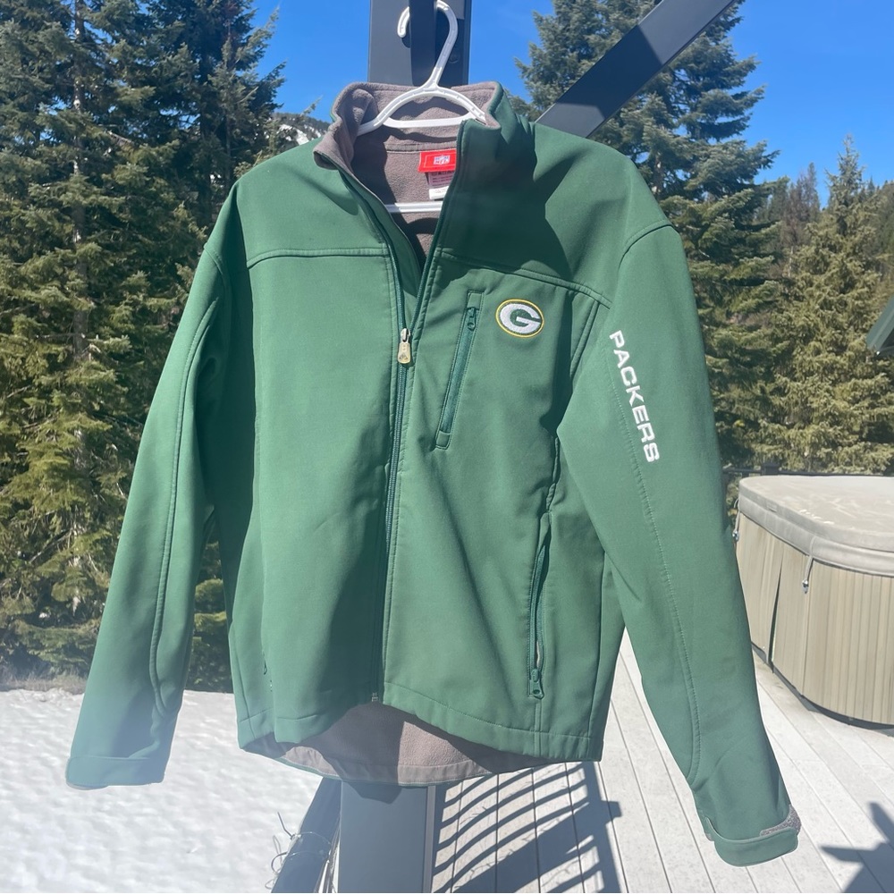 NFL Green Bay Packers Softshell Jacket Size M